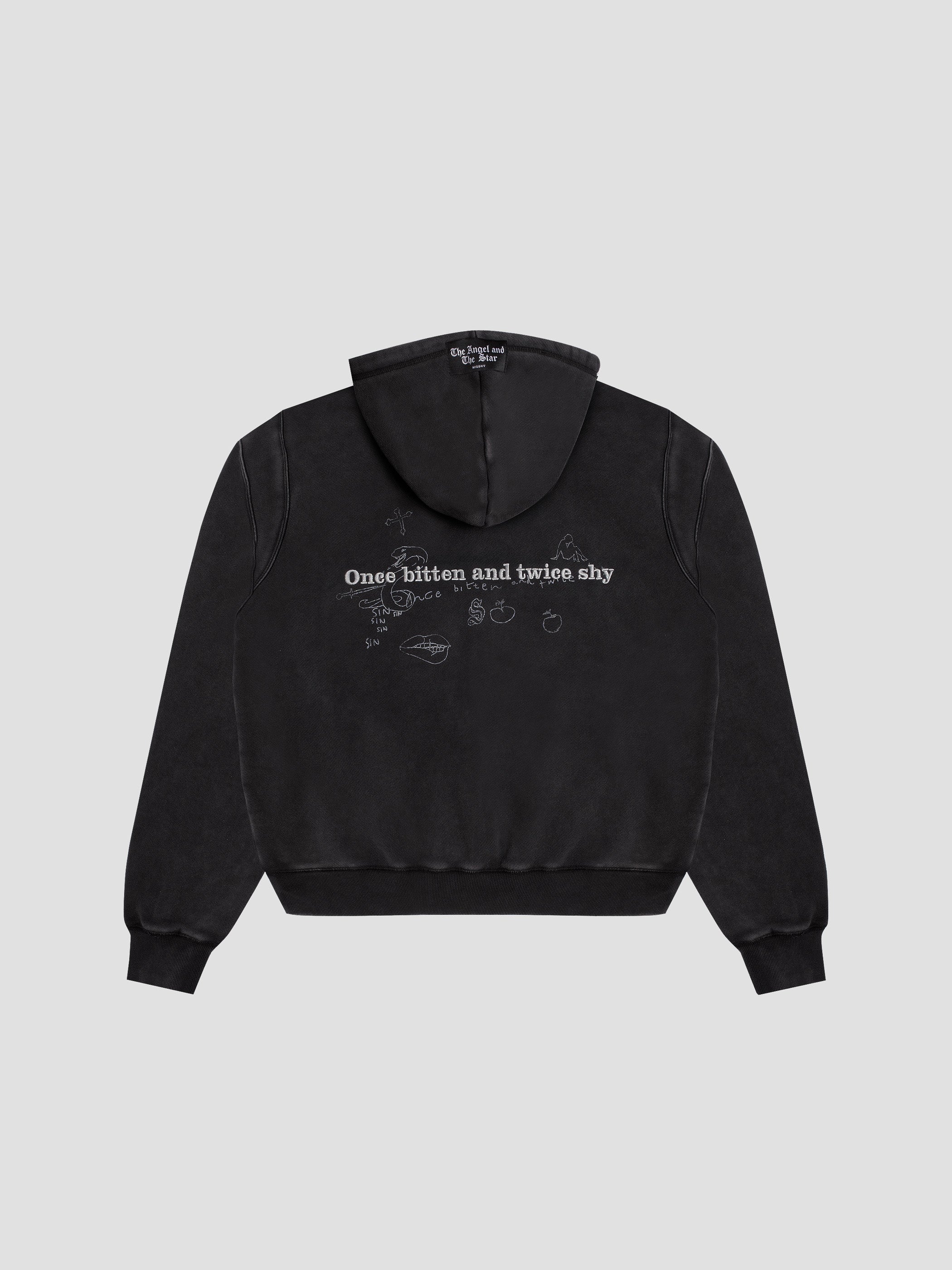 Bitten Zipped Hoodie