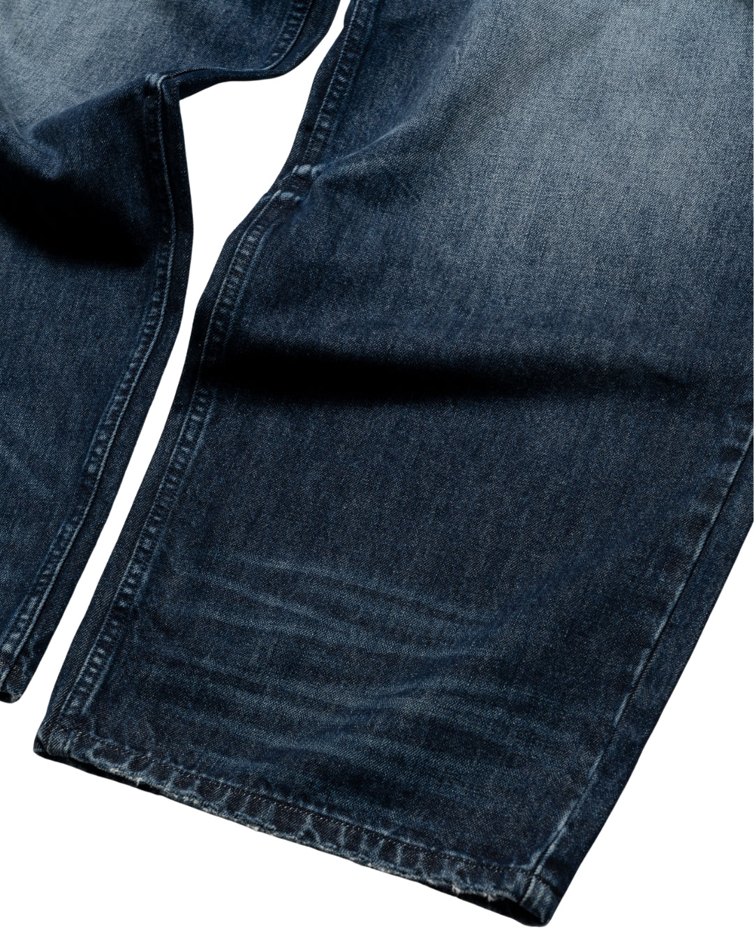 Austin Grime Blue Baggy Trousers