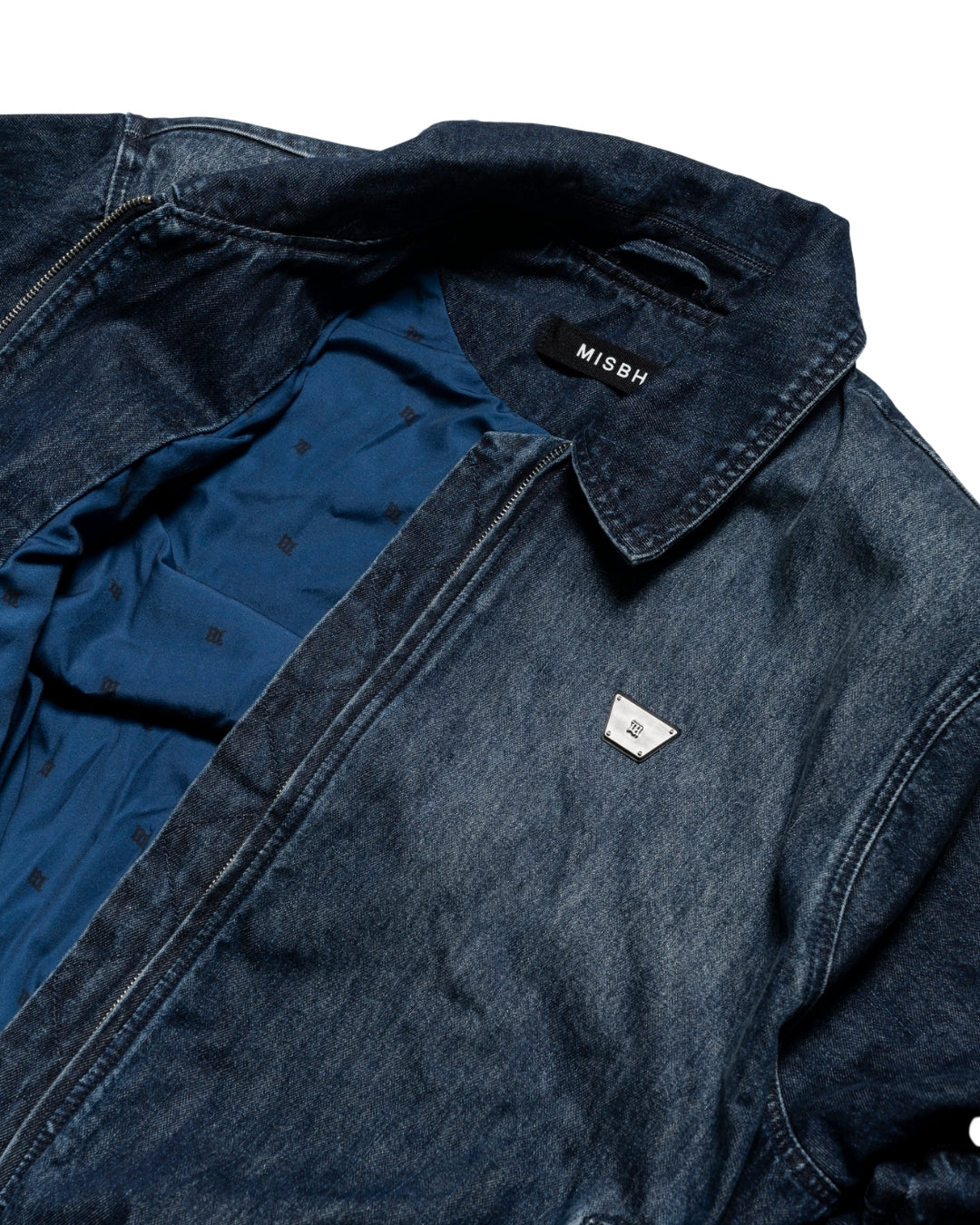 Austin Grime Blue Bomber Jacket