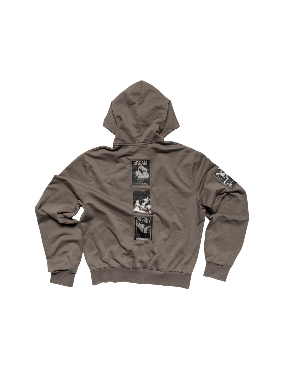 Warszawa Patched Zipped Hoodie