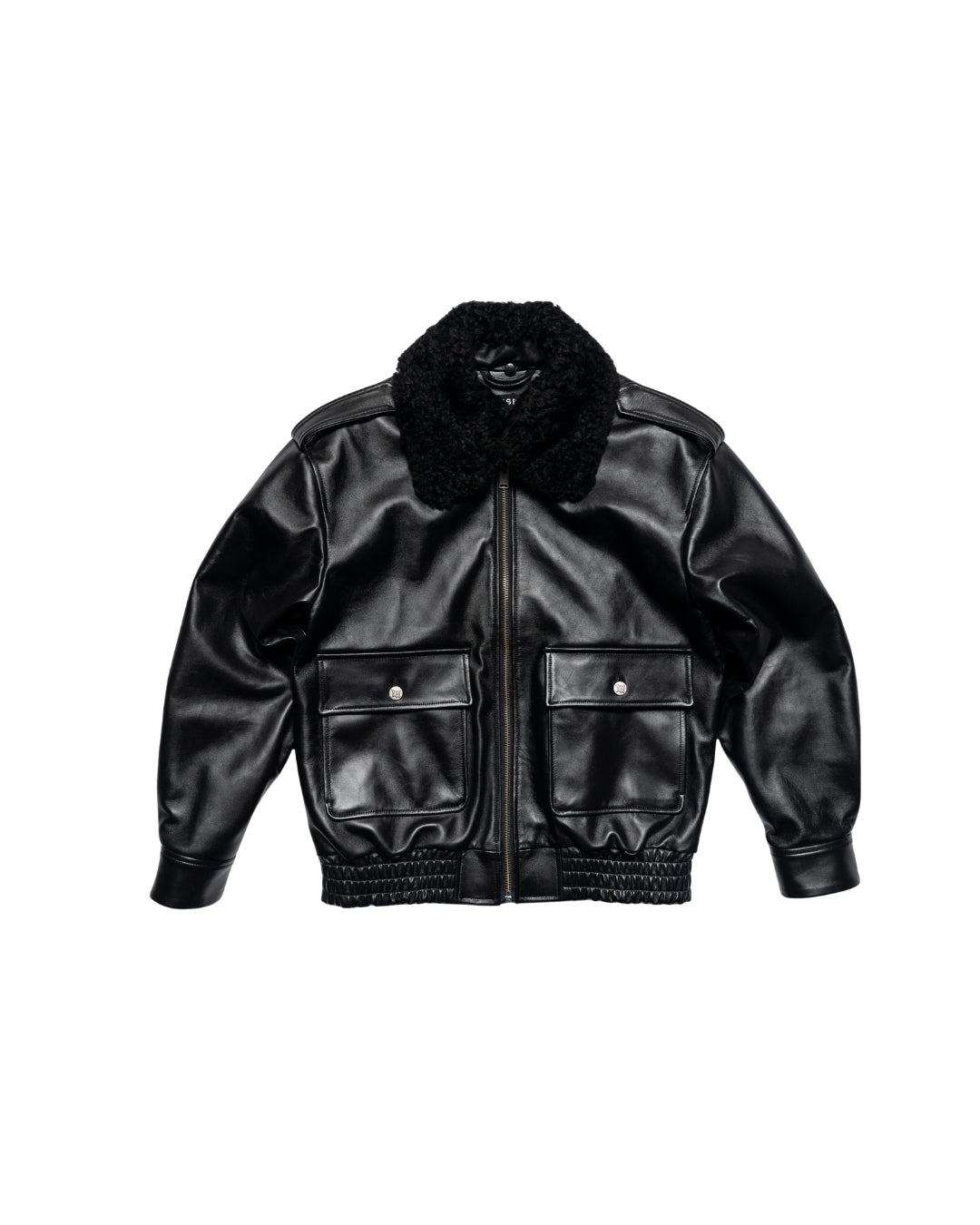 Leather Aviator Jacket