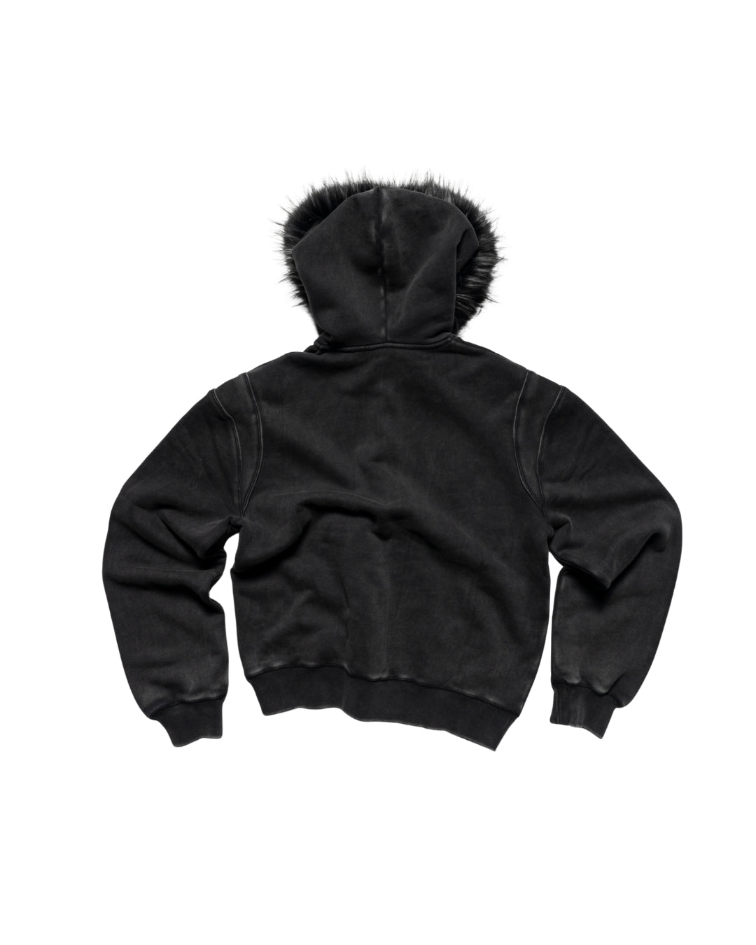 M B H Fur Hoodie