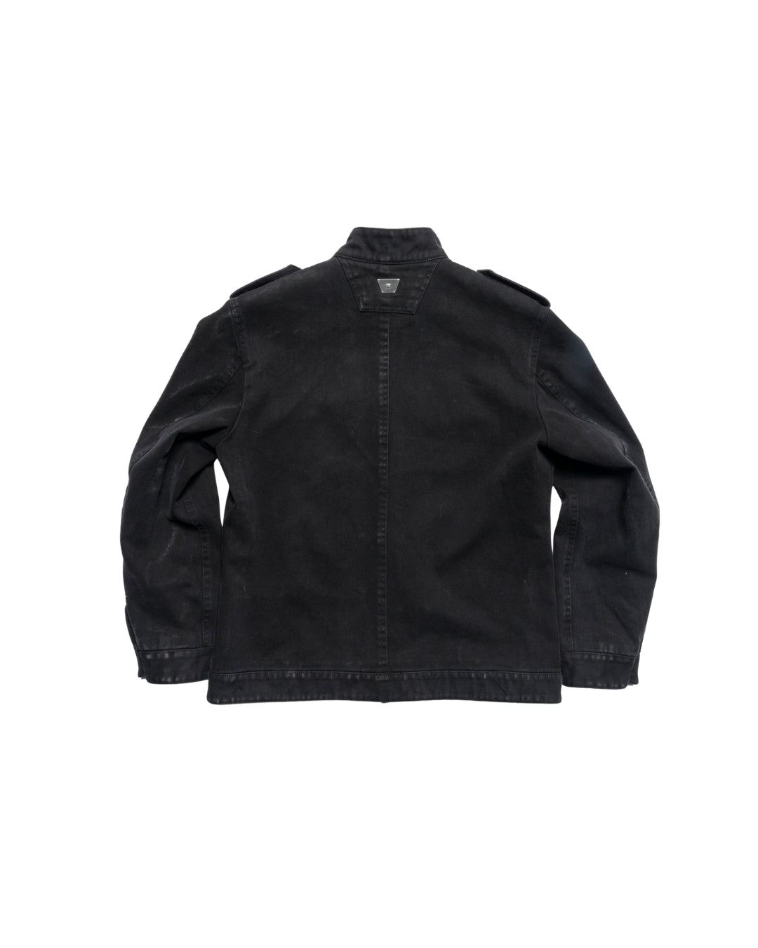 Antique-Washed Officer Jacket