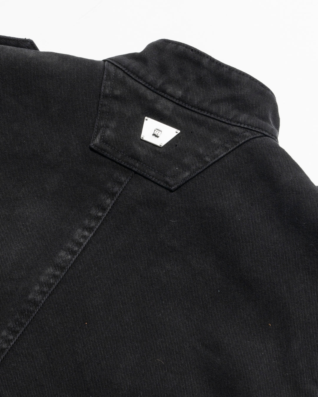 Antique-Washed Officer Jacket