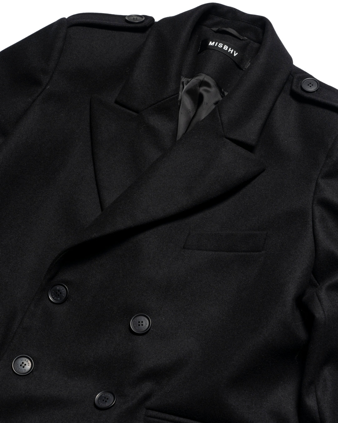 Double Breasted Wool Coat