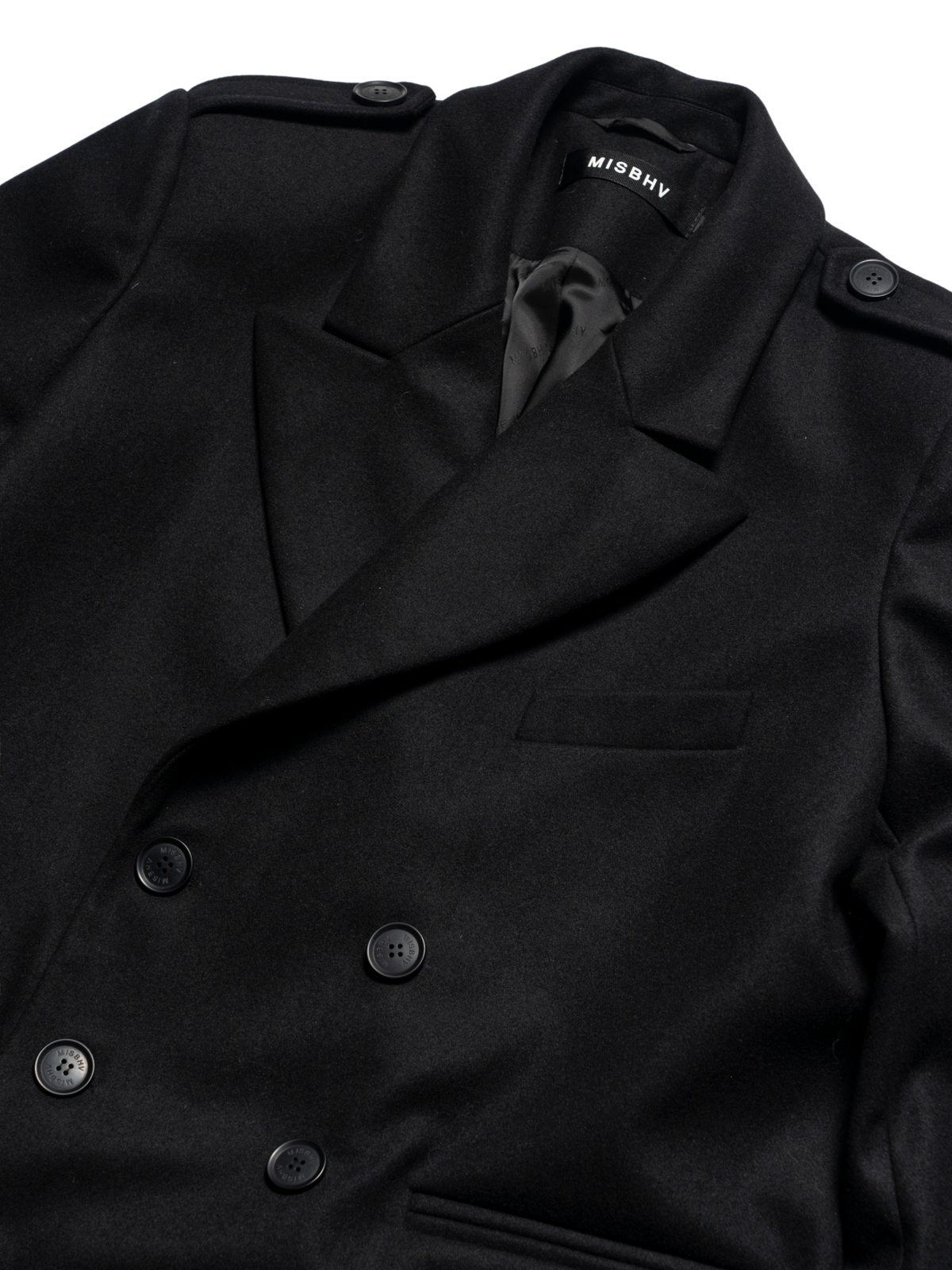 Double Breasted Wool Coat
