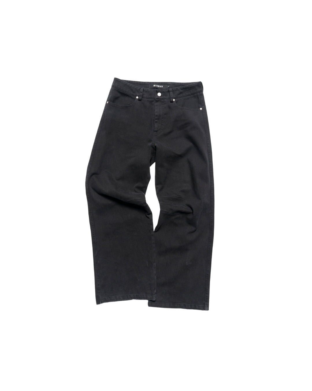 Antique-Washed Officer Trousers