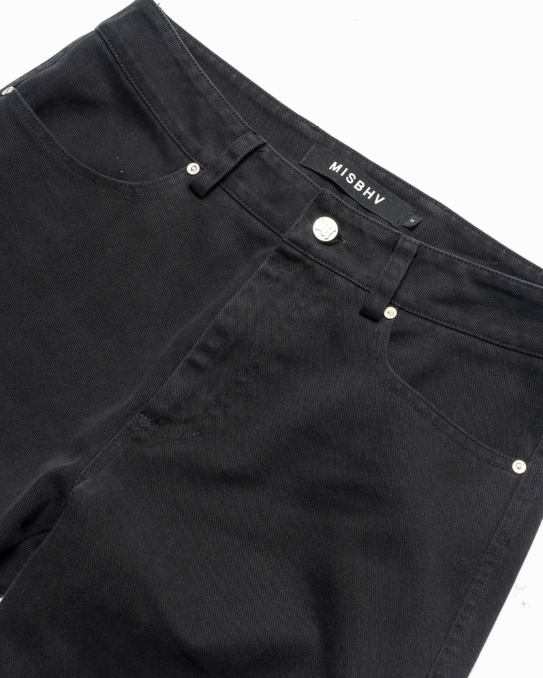 Antique-Washed Officer Trousers