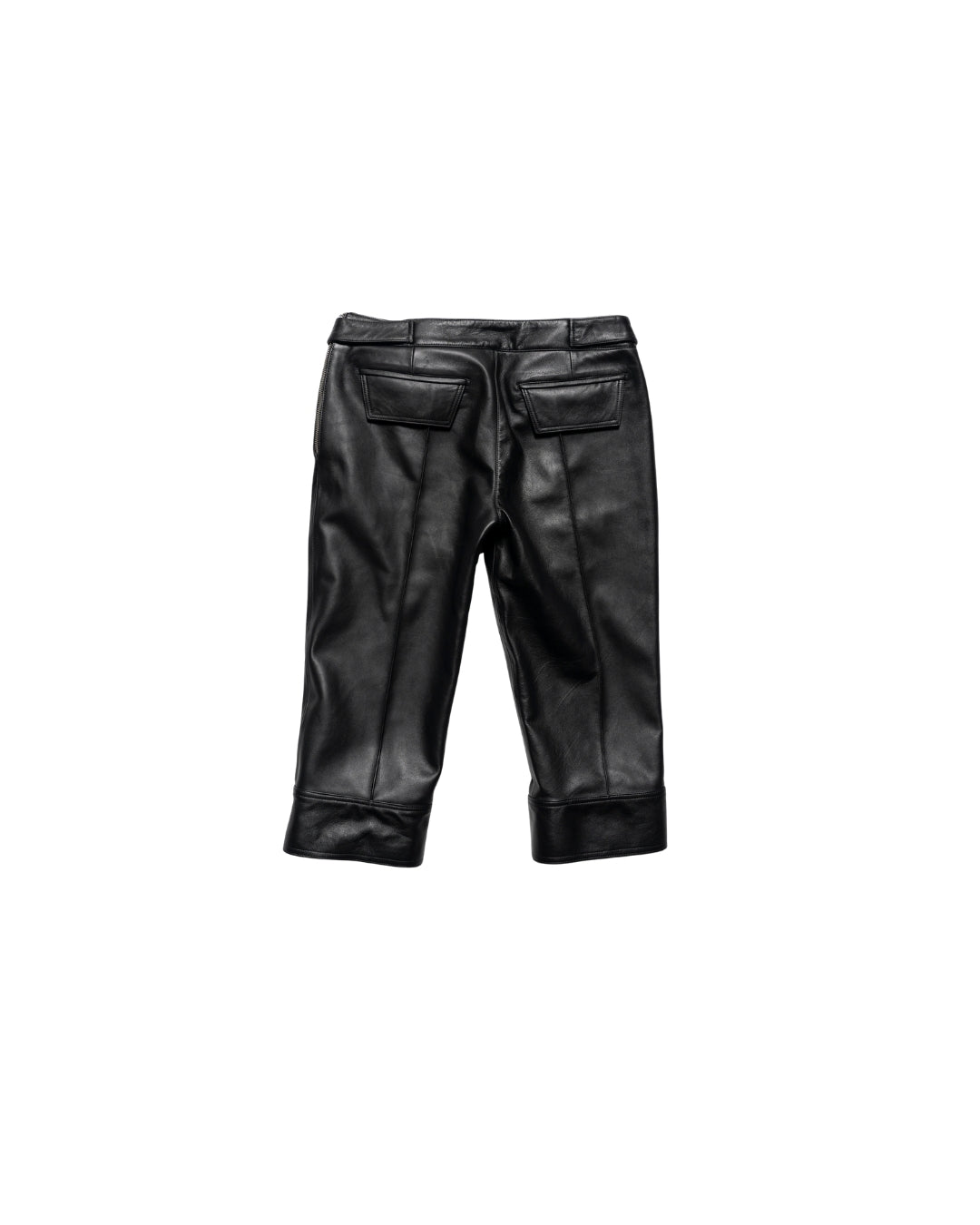 Uniform Leather Shorts