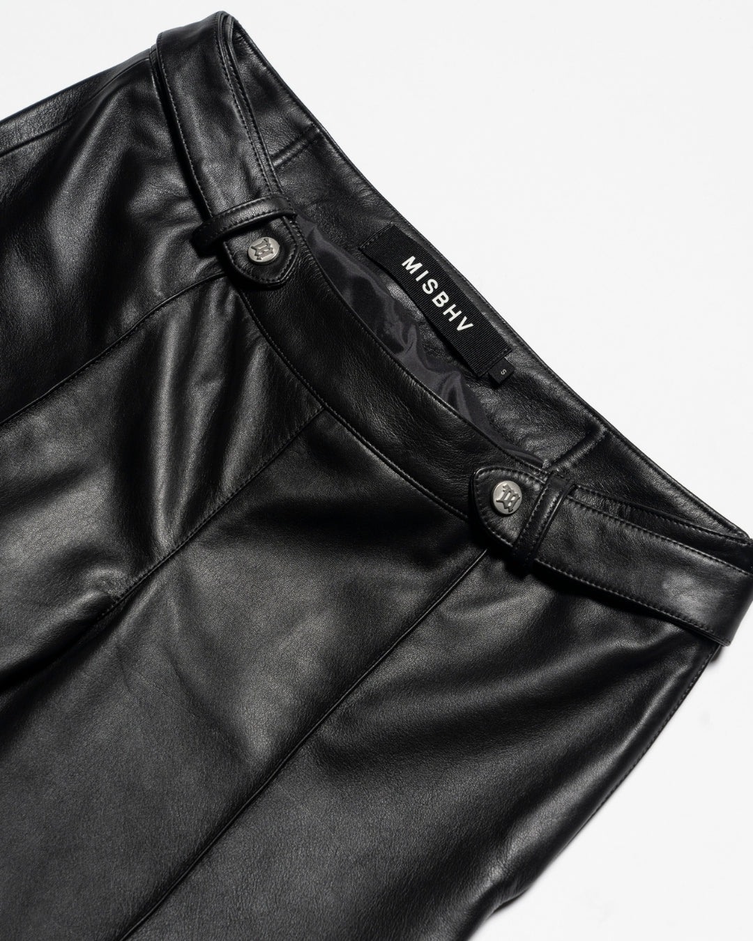 Uniform Leather Shorts