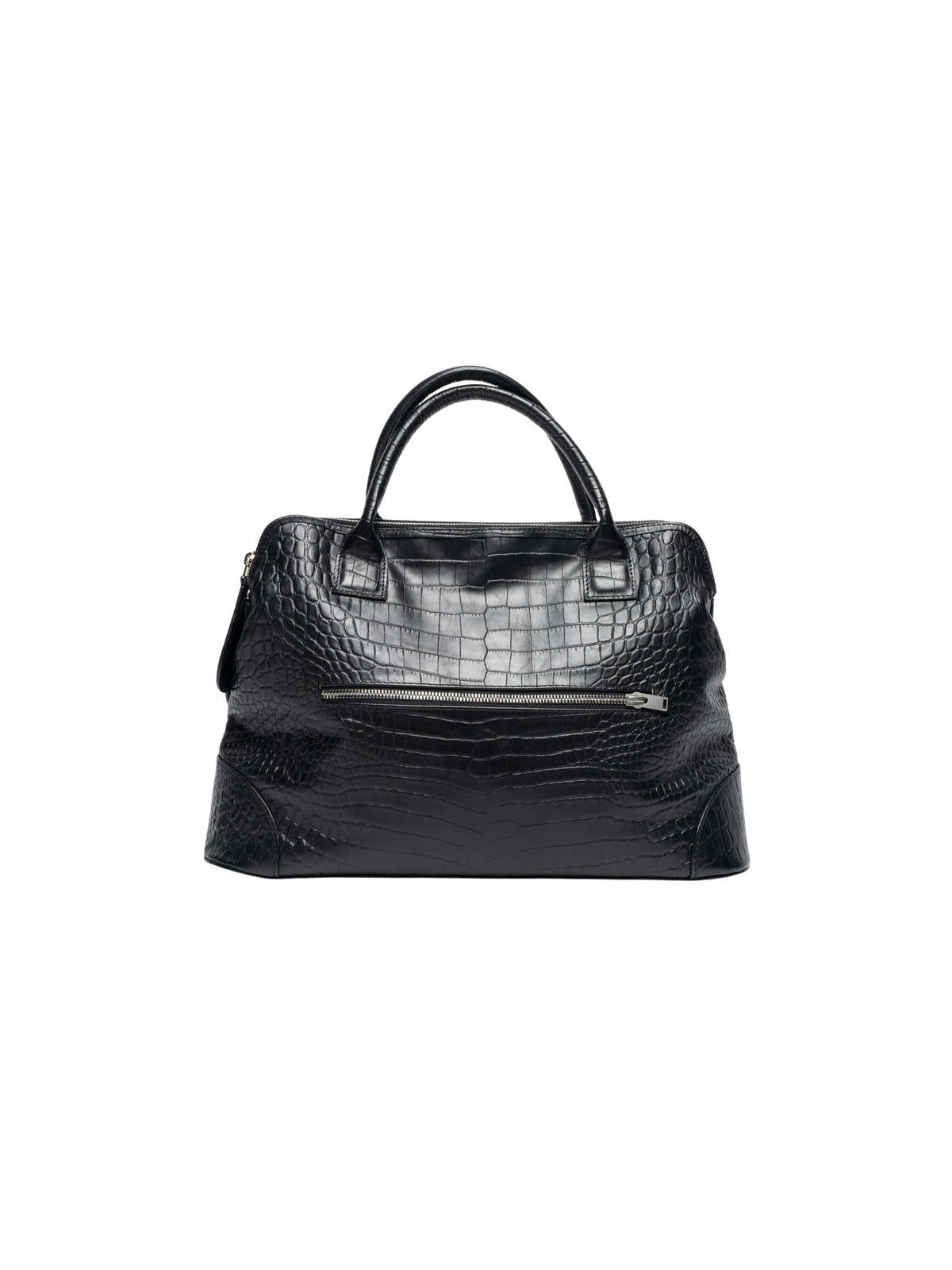 Embossed Leather Tina Bag Medium