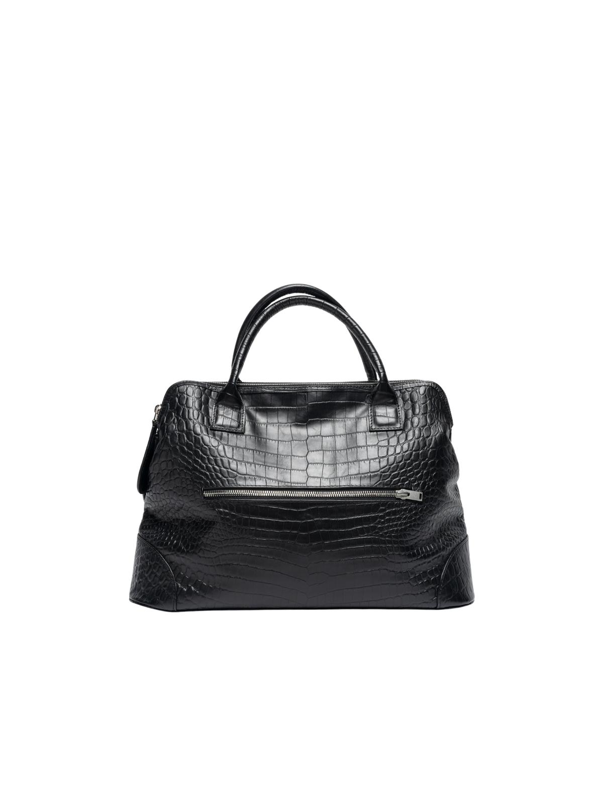 Embossed Leather Tina Bag Medium