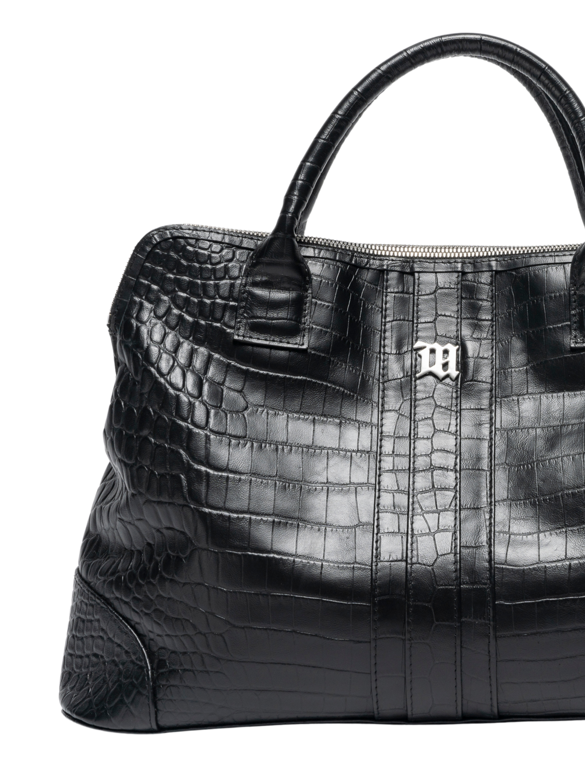 Embossed Leather Tina Bag Medium