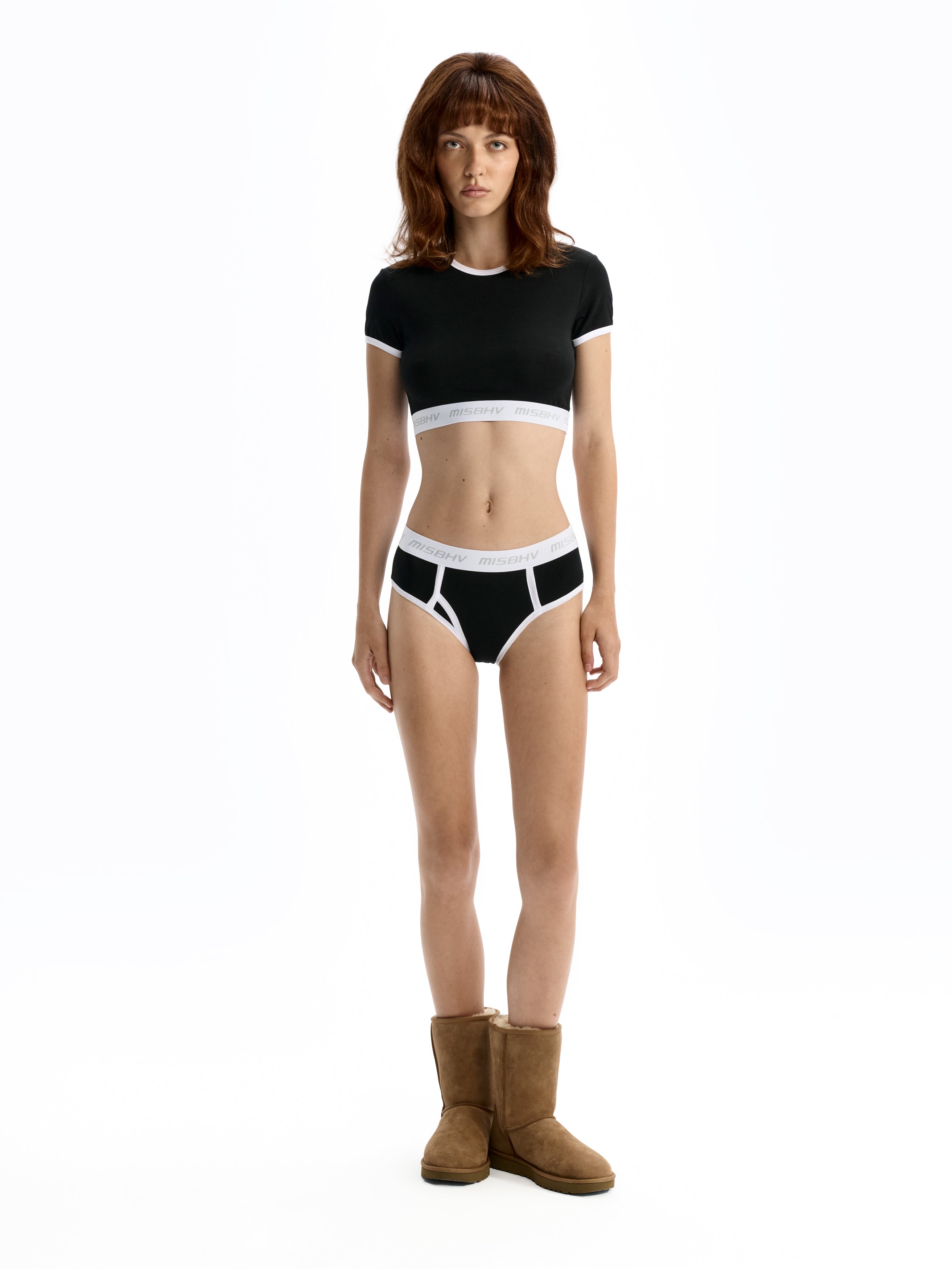 Racing Jersey Cropped T-shirt