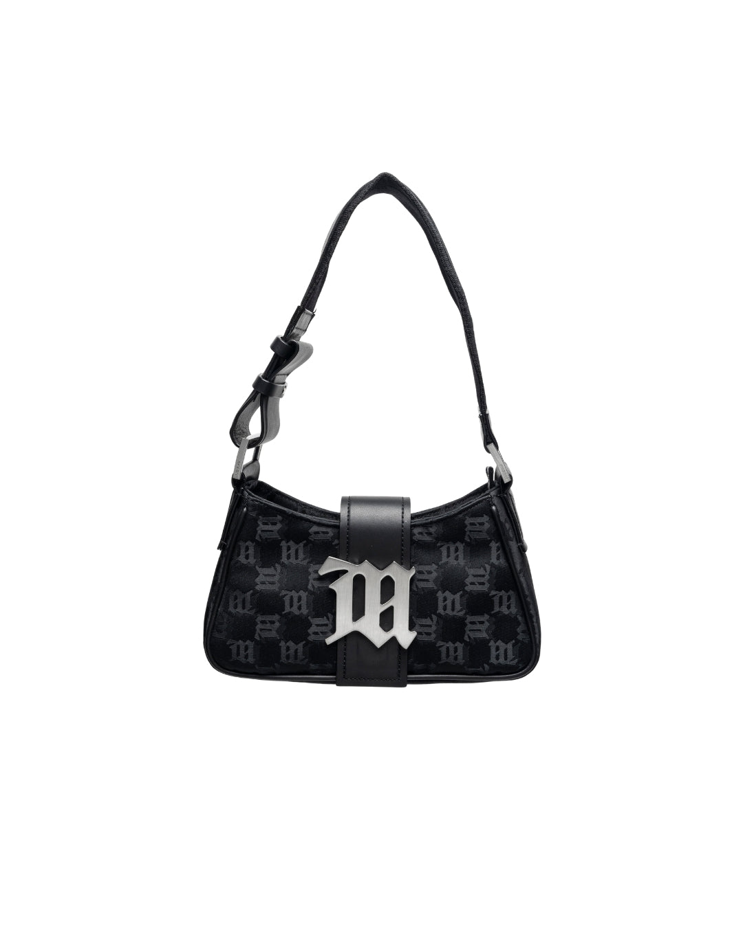 Nylon Monogram Shoulder Bag Small
