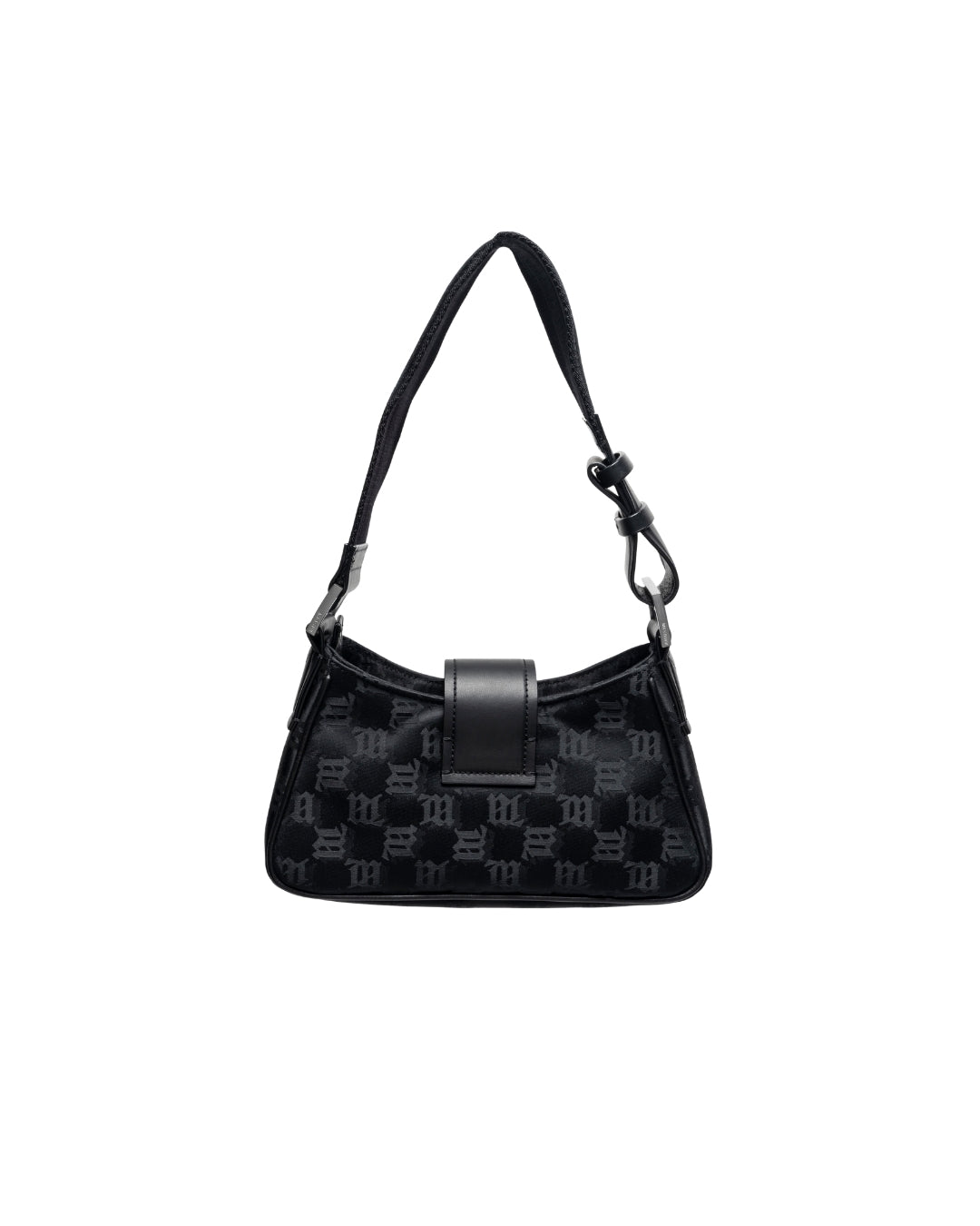 Nylon Monogram Shoulder Bag Small