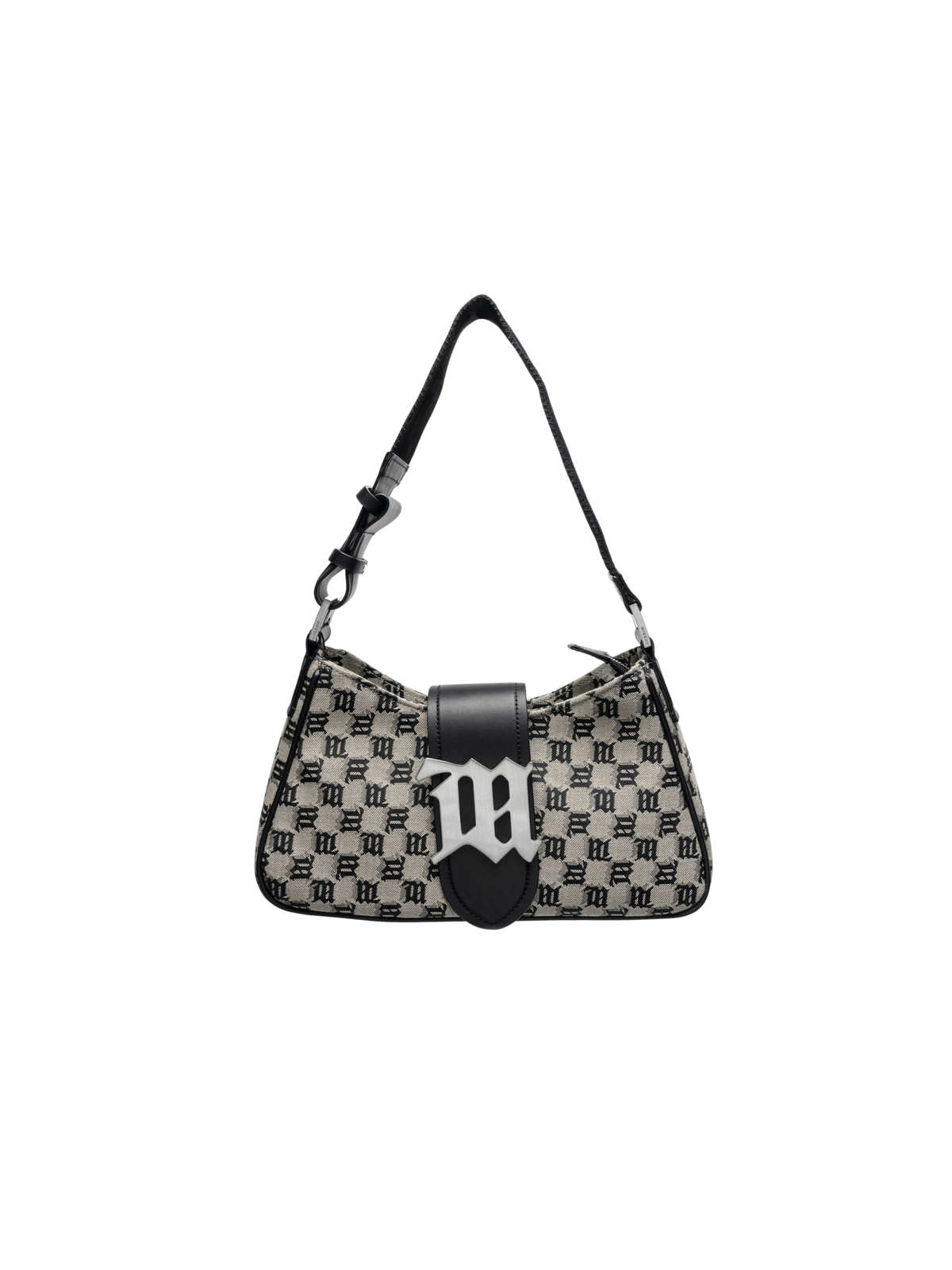 Jacquard Monogram Shoulder Bag Medium