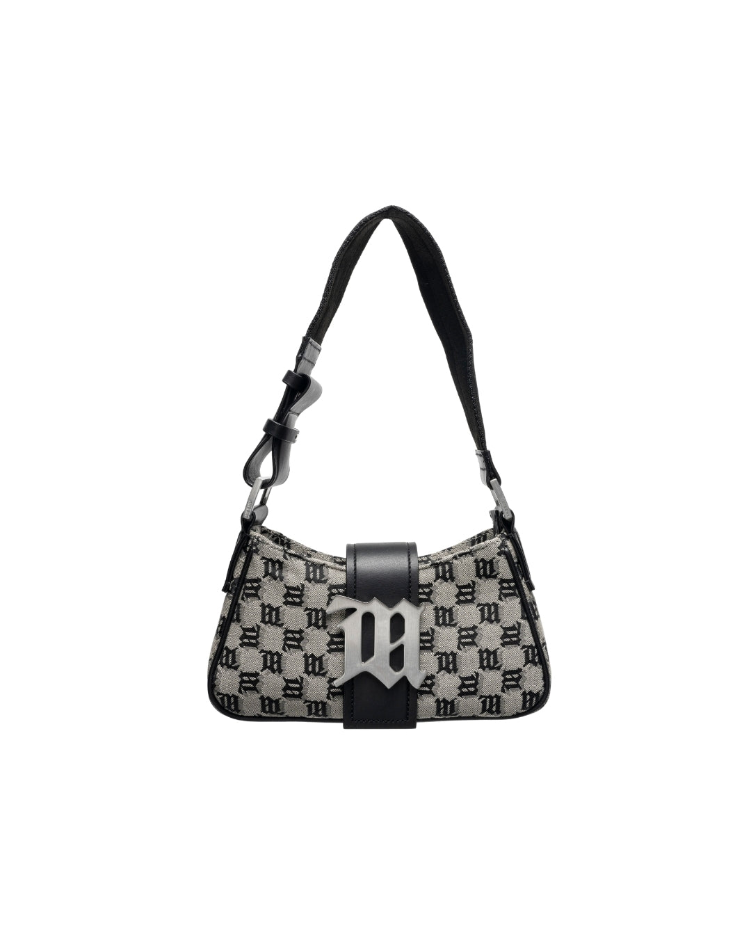Jacquard Monogram Shoulder Bag Small