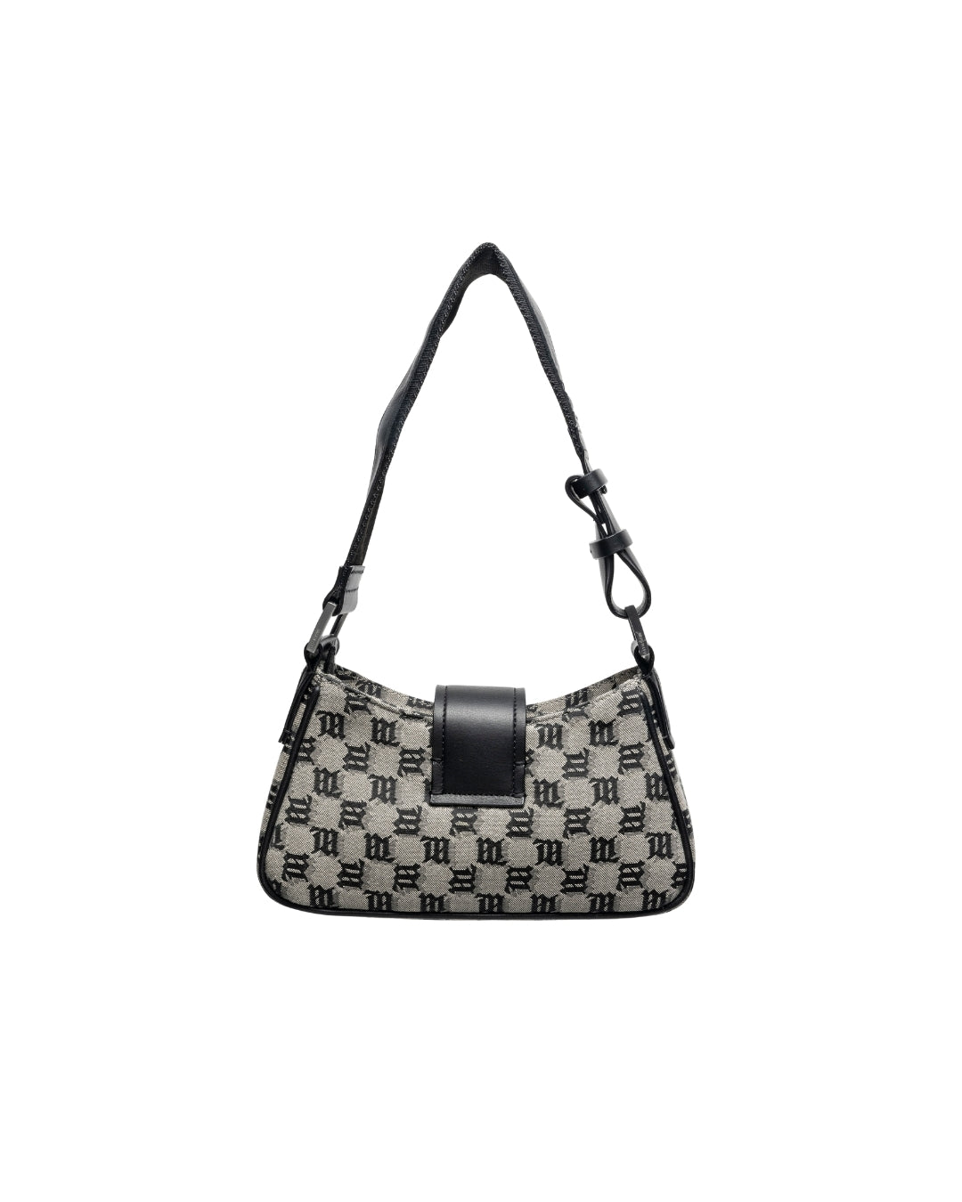 Jacquard Monogram Shoulder Bag Small