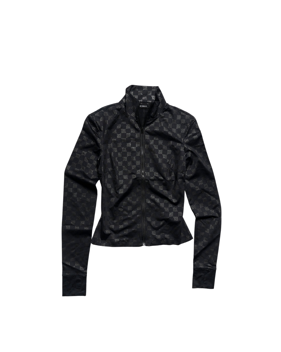 Monogram Zip Top