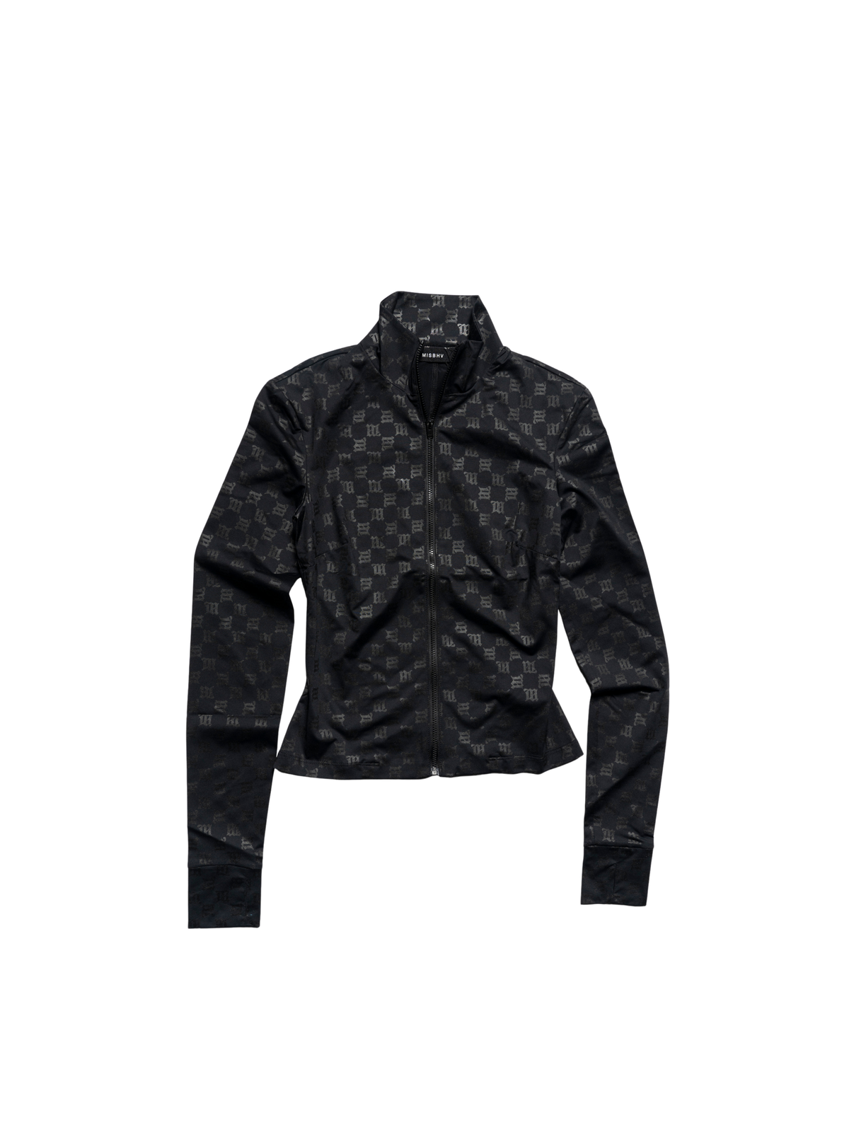 Monogram Zip Top