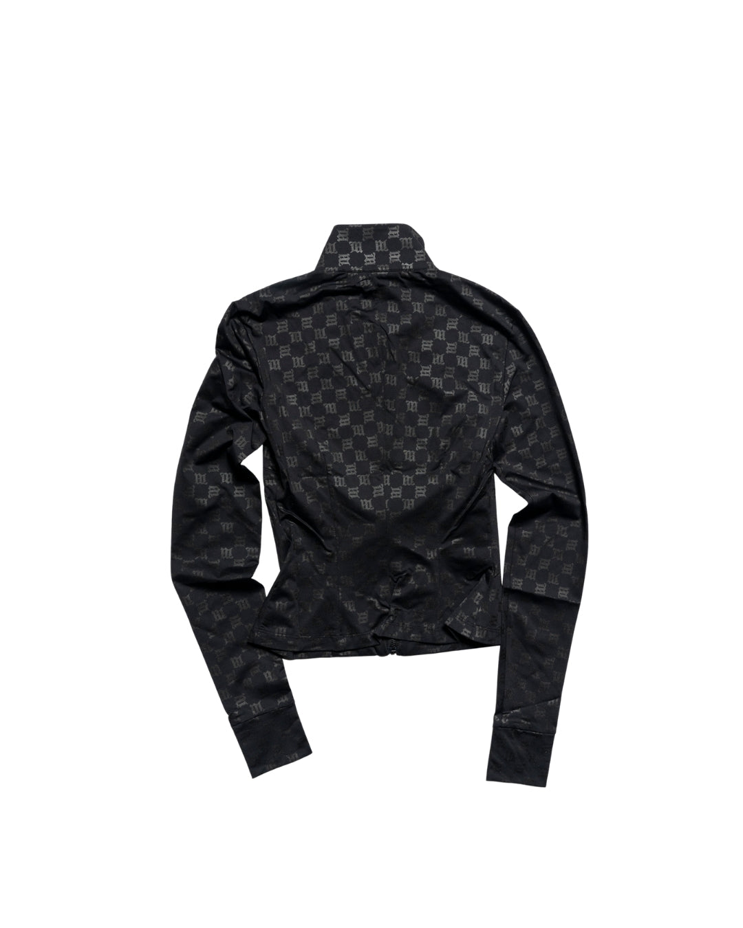Monogram Zip Top