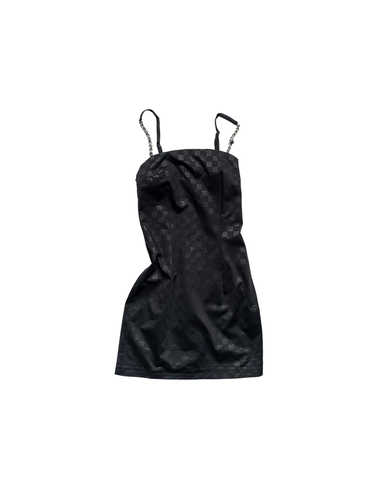 Monogram Spaghetti Mini Dress