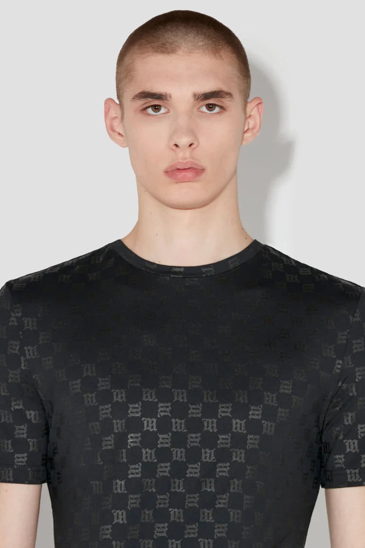 Misbhv>>>Misbhv モノグラム フィット T シャツ Monogram T-Shirt Black