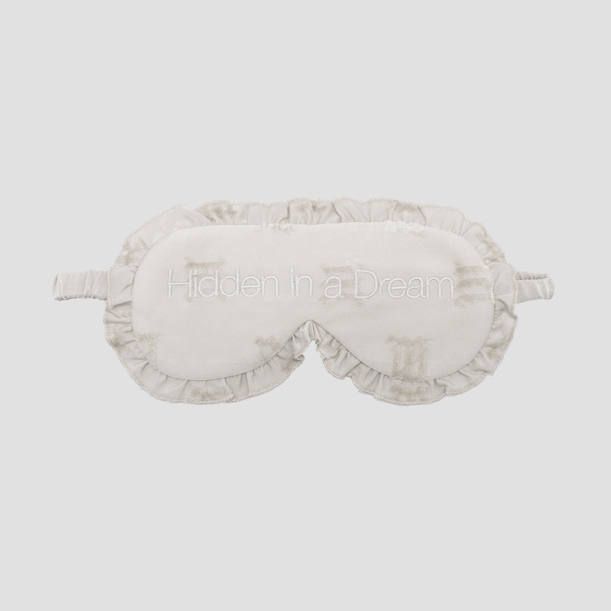 Velour Monogram Sleeping Mask