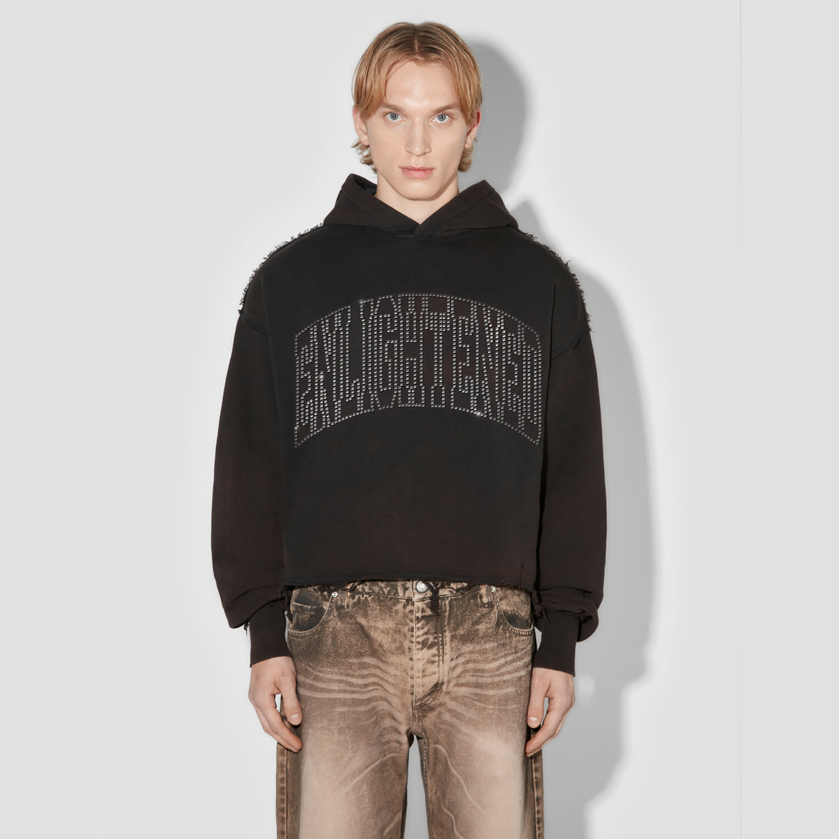 Enlighted Cropped Hoodie