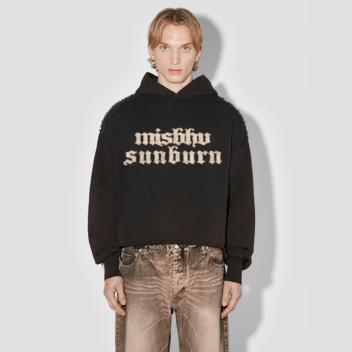 Misbhv Sunburn Cropped Hoodie