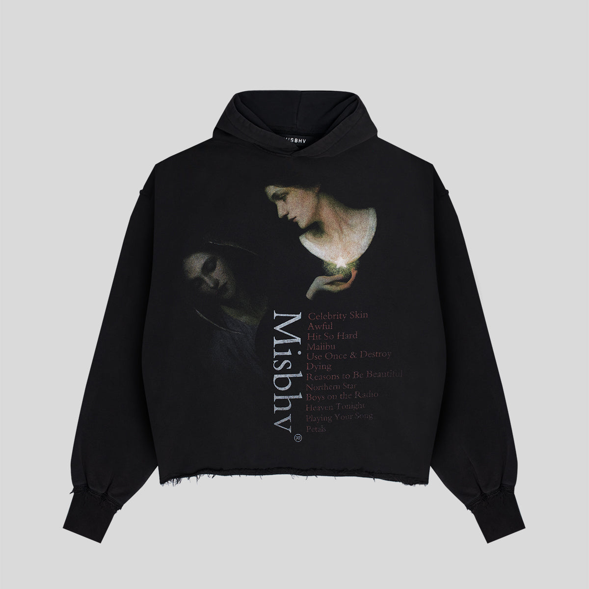 Celebrity Skin Cropped Hoodie