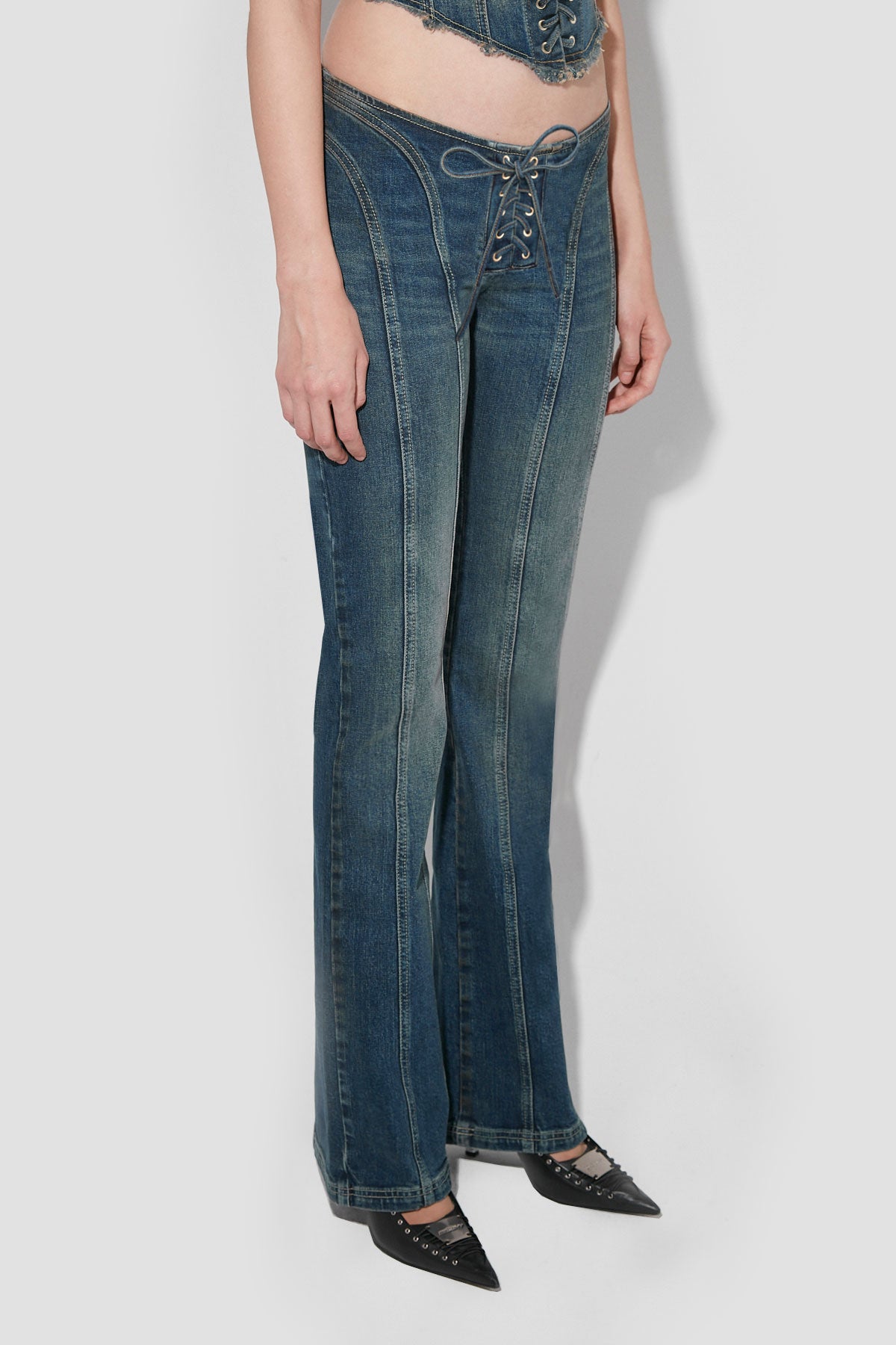 Lara Denim Trousers