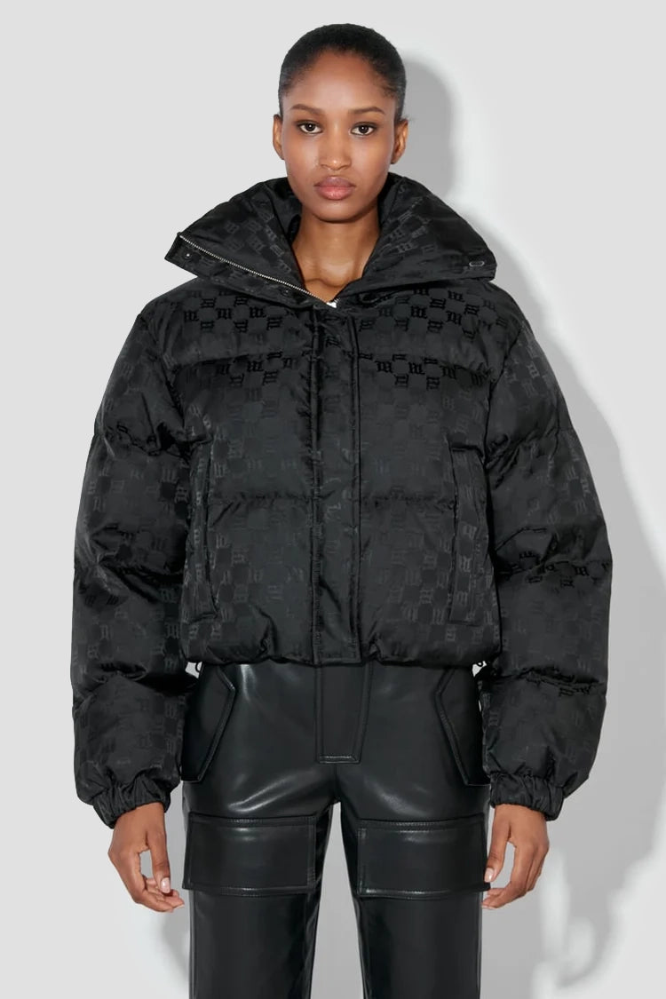 Nylon Monogram Puffer