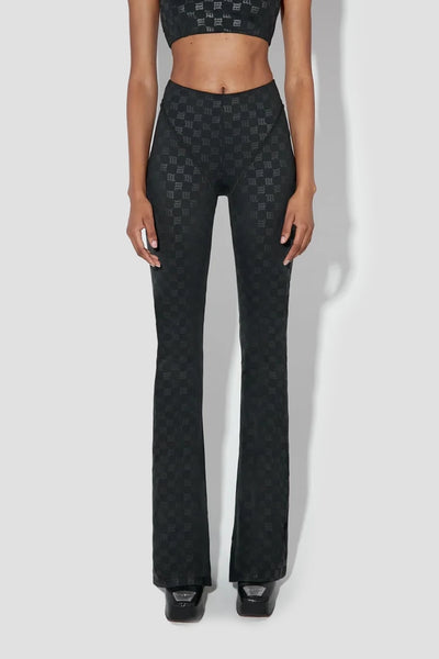 パンツ Semi-sheer Monogram Pattern Flared Pants copy_of_misbhv_29.