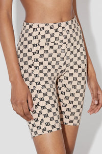 Monogram Biker Shorts