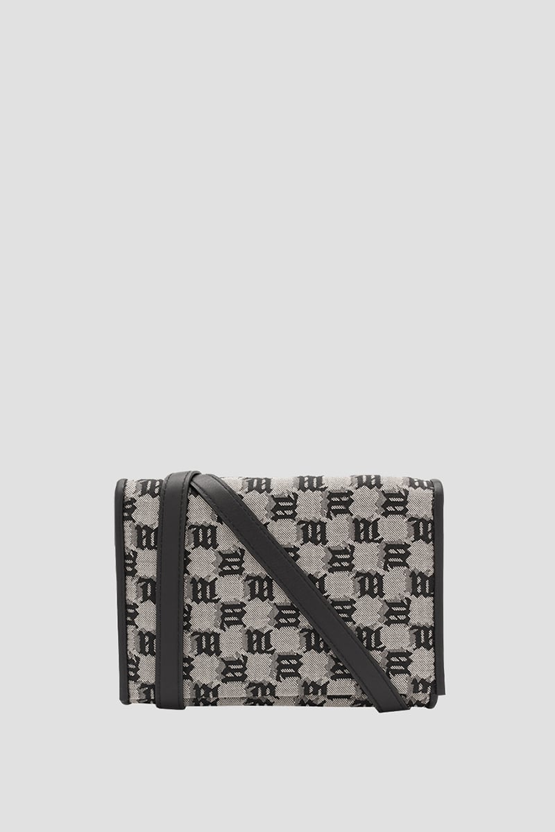 Jacquard Monogram Phone Pouch