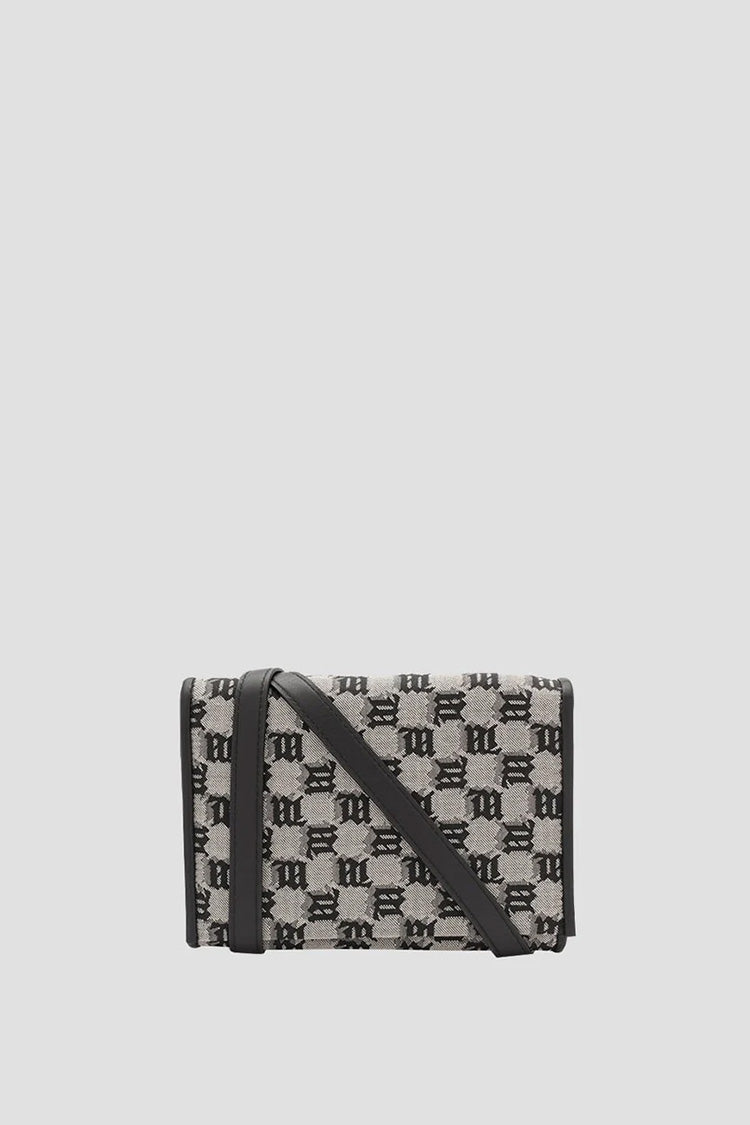 Jacquard Monogram Phone Pouch