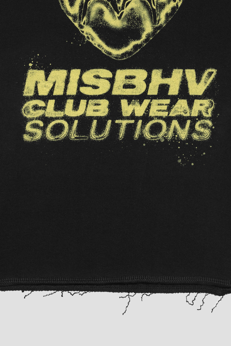 Solutions Cropped Hoodie