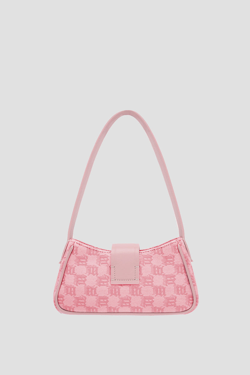 Jacquard Monogram Shoulder Bag Mini