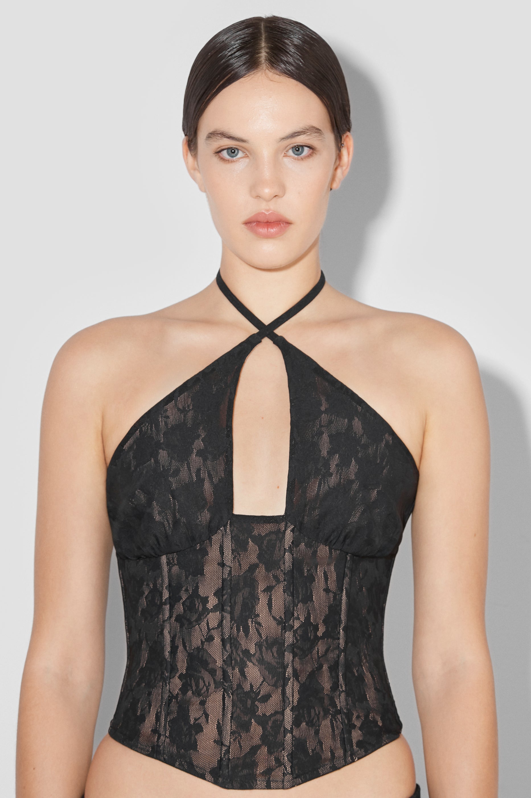 Lace Corset Top