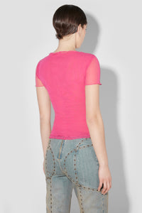 Misbhv Crystal Mesh Baby T-Shirt