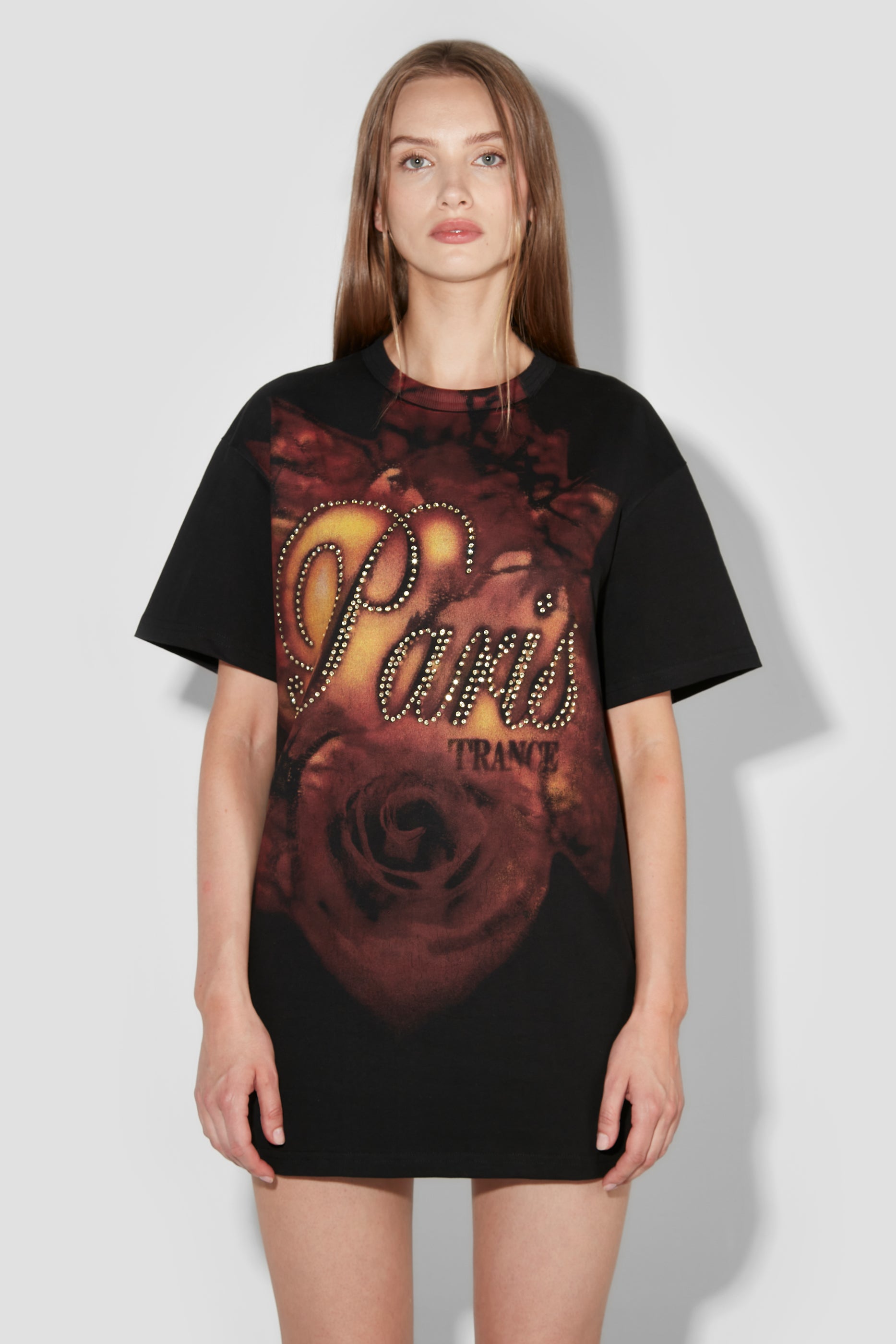 【関税込み】MISBHV ブラック Paris Trance フーディ Paris Trance T-Shirt Dress