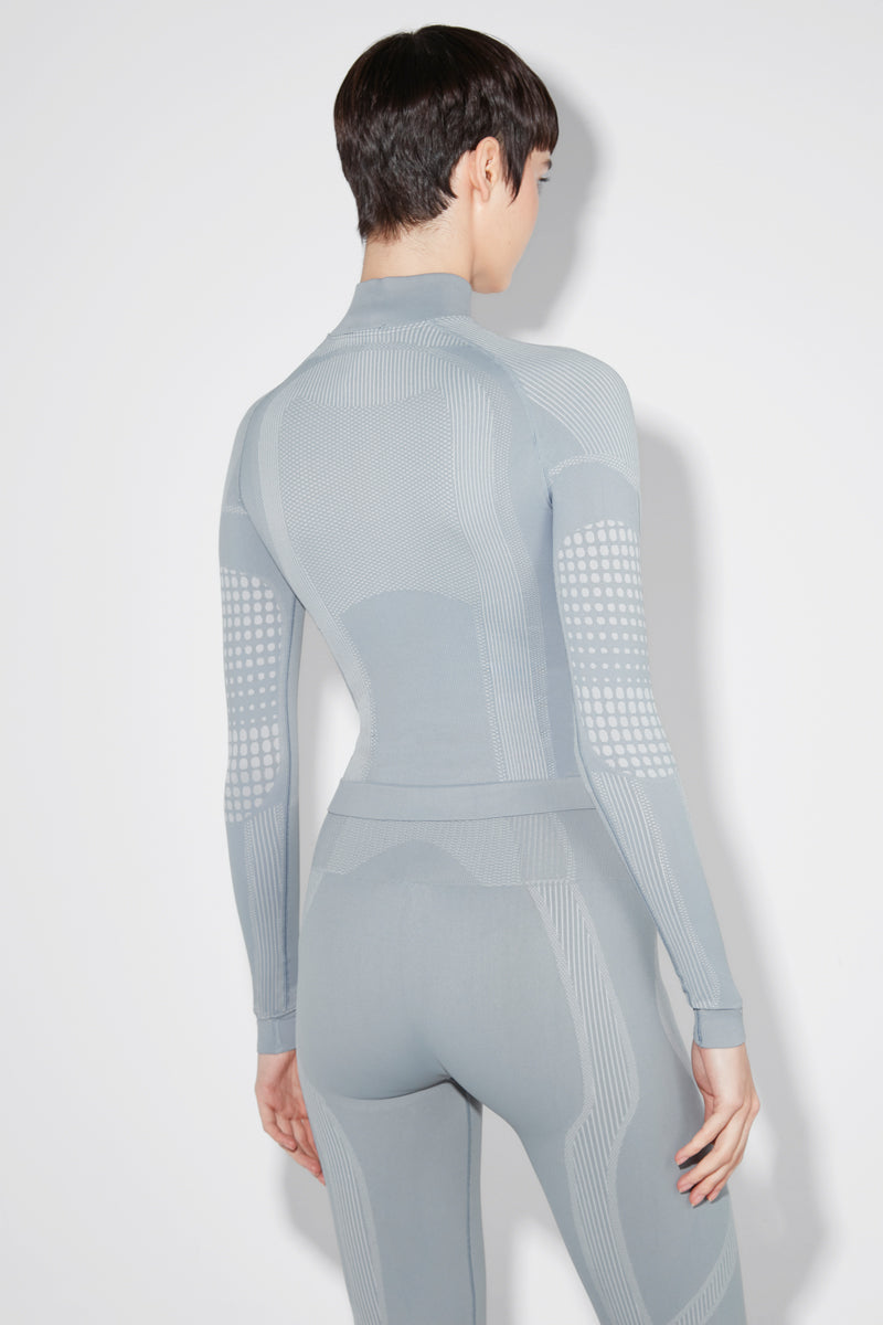 Sport Europa Quarter-Zip Longsleeve Steel Blue