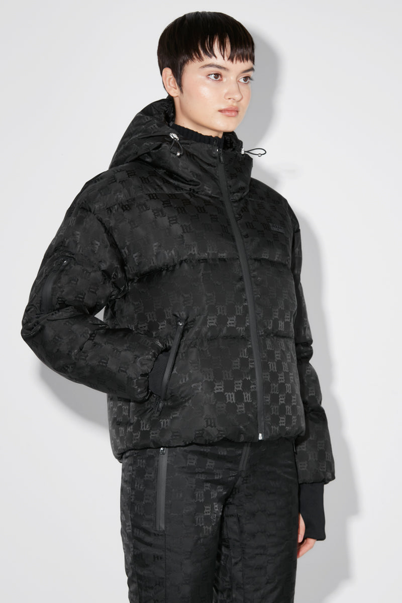 Ski Monogram Nylon Square Puffer